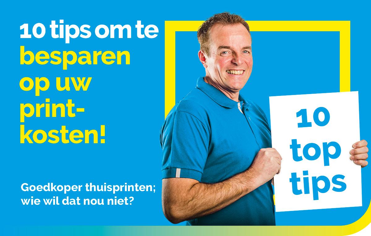 Bespaar op uw printkosten