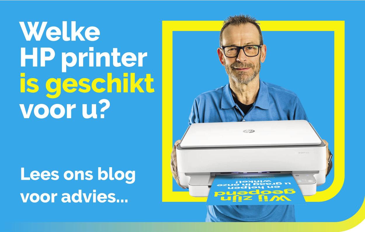 Welke HP printer is geschikt voor u?