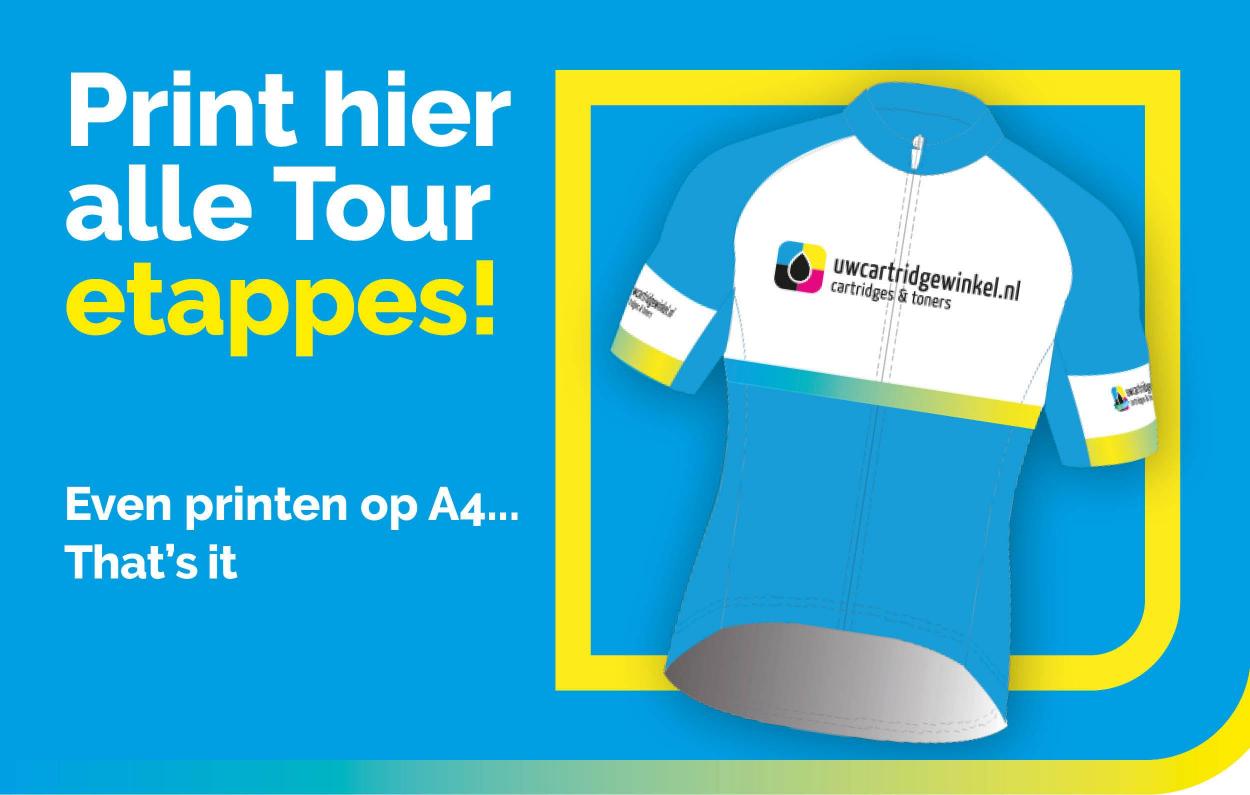 Tour etappes printen