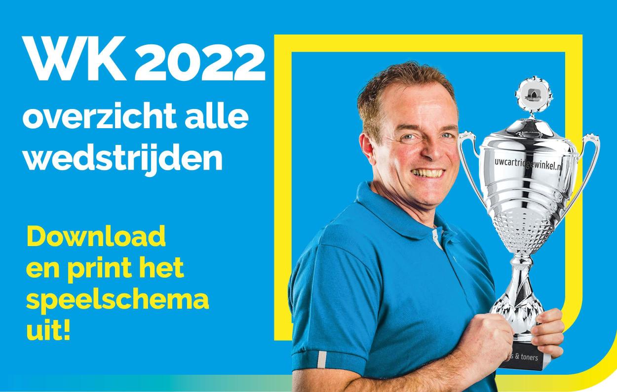 WK 2022 speelschema printen