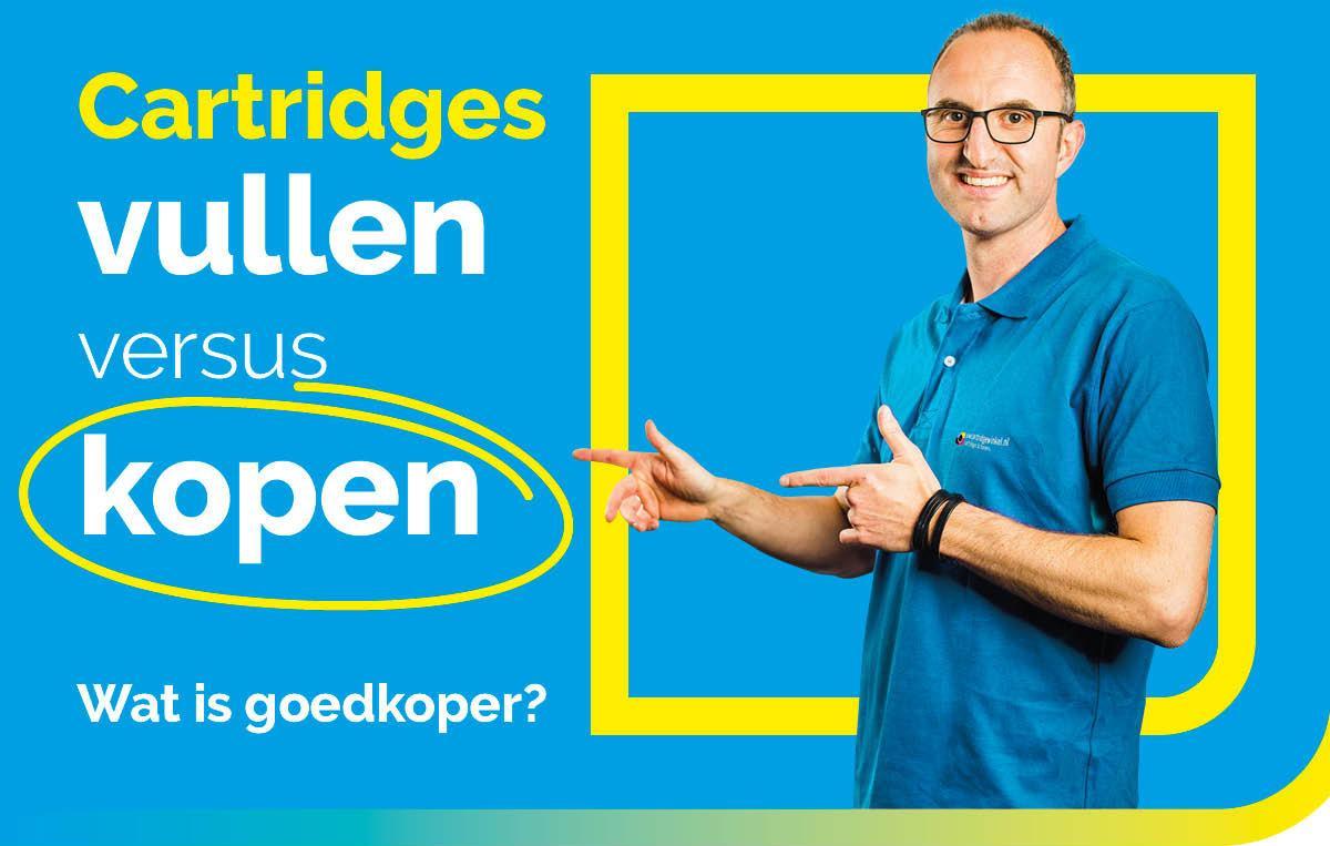 Wat is goedkoper: kopen of vullen? | UwCartridgeWinkel.nl