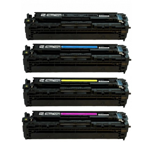 Huismerk HP 125A (CB540A-CB543A) multipack (zwart + 3 kleuren)