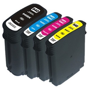 Huismerk HP 940XL multipack (zwart + 3 kleuren)