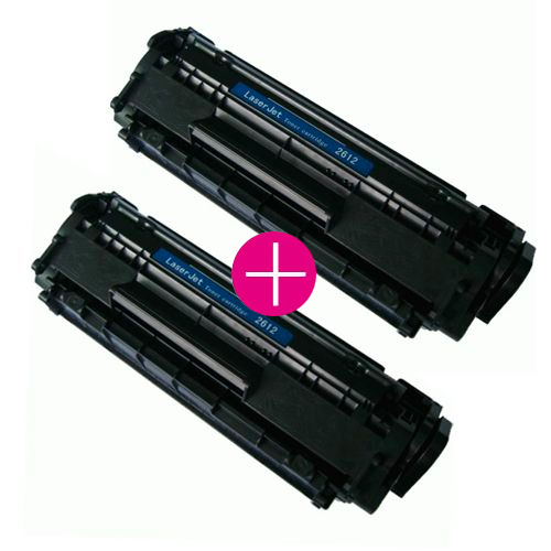 2 x Huismerk Canon 703 zwart