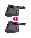 2 x Huismerk Kyocera TK-1115 zwart