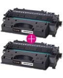 2 x Huismerk HP 80A (CF280A) zwart