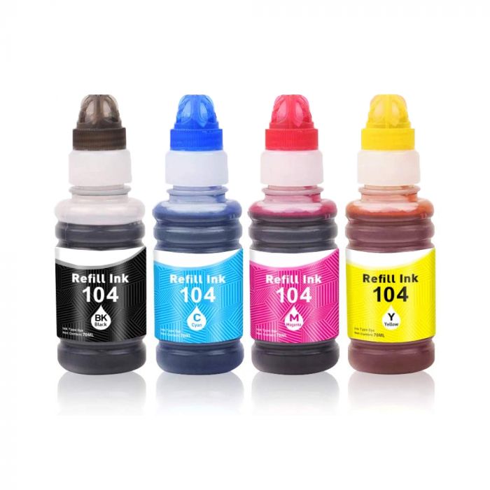 Huismerk Epson 104 XL multipack (zwart + 3 kleuren) main product photo