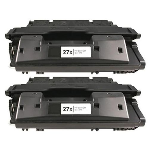 2 x Huismerk HP 27X (C4127X) zwart main product photo