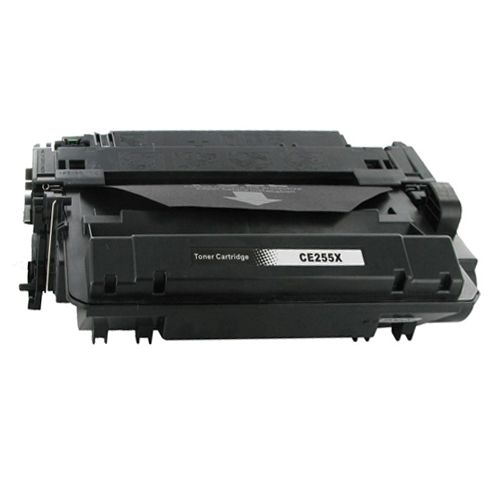 Huismerk HP 55X (CE255X) zwart main product photo