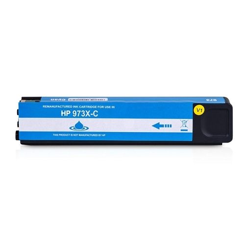 Huismerk HP 973X cyaan main product photo