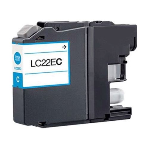 Huismerk Brother LC-22EC cyaan main product photo