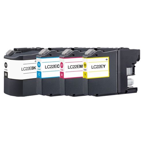 Huismerk Brother LC-22E multipack (zwart + 3 kleuren) main product photo