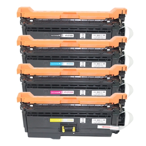 Huismerk HP 654X (CF330X-CF333A) multipack (zwart + 3 kleuren)