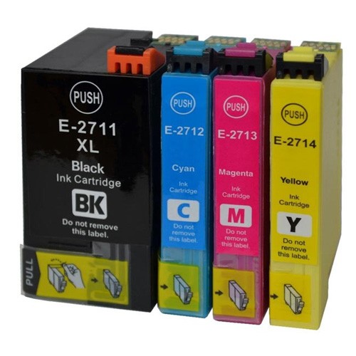 Huismerk Epson 27XL (T2715) multipack (zwart + 3 kleuren)