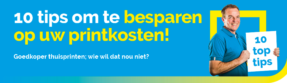 Bespaar op uw printkosten!