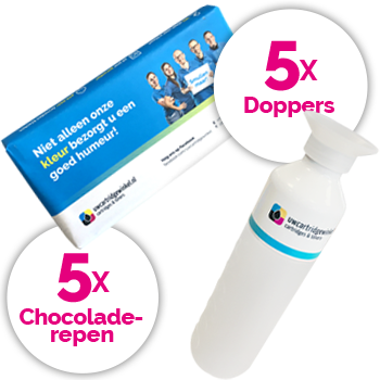 Win een Dopper of chocolade