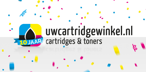 UwCartridgeWinkel 10 jaar bestaan