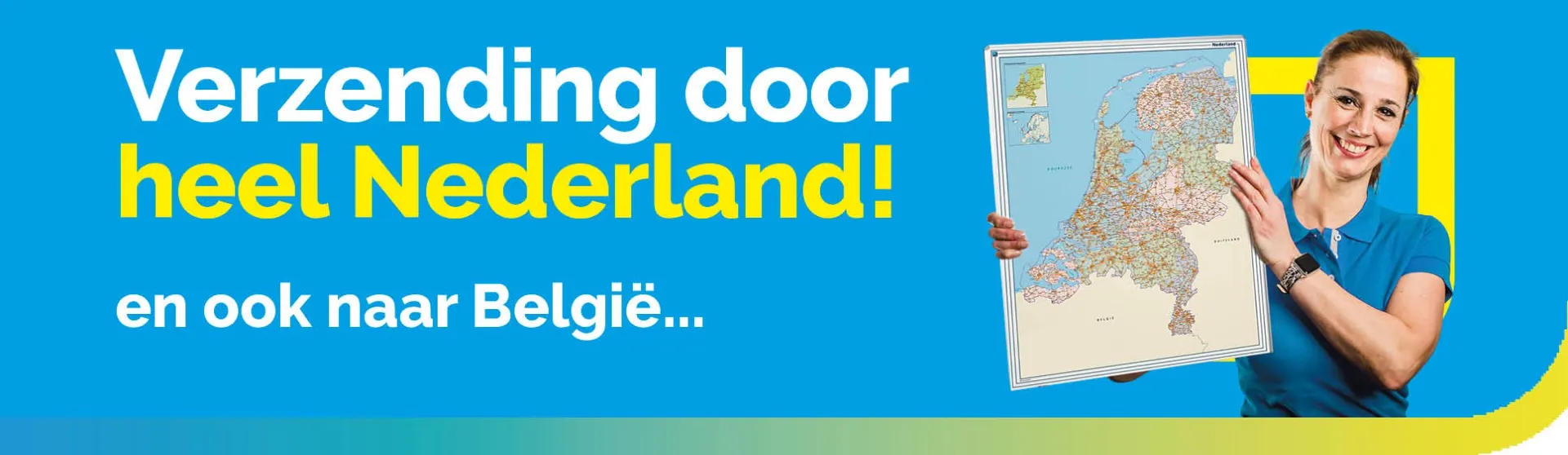 Verzending door heel Nederland